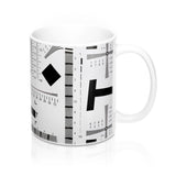 Test Chart Mug 11oz